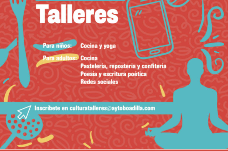 ¡Nuevos talleres para el curso 2021/2022 en Boadilla del Monte! ¡Nuevos talleres para el curso 2021/2022 en Boadilla del Monte!