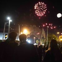 Más de 70.000 personas en las fiestas.