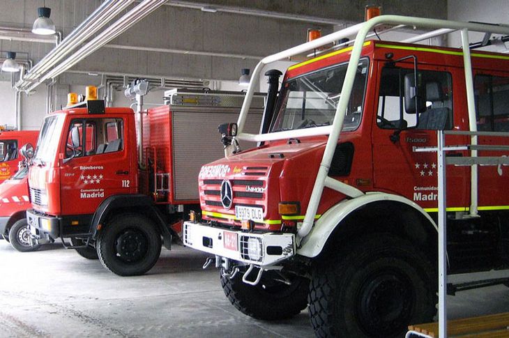 Parque de bomberos.