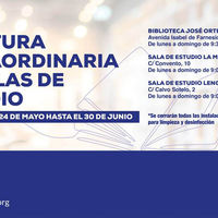 Apertura extraordinaria de bibliotecas y salas de estudio en Boadilla del Monte