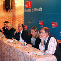Ponentes del encuentro-debate organizado por el PSOE.