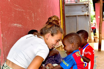 María Galán: "Soy muy feliz con lo que hago en África"