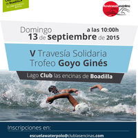 V Travesía Solidaria Trofeo Goyo Ginés.