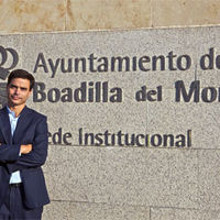 Pablo Nieto, concejal portavoz del PSOE de Boadilla del Monte.