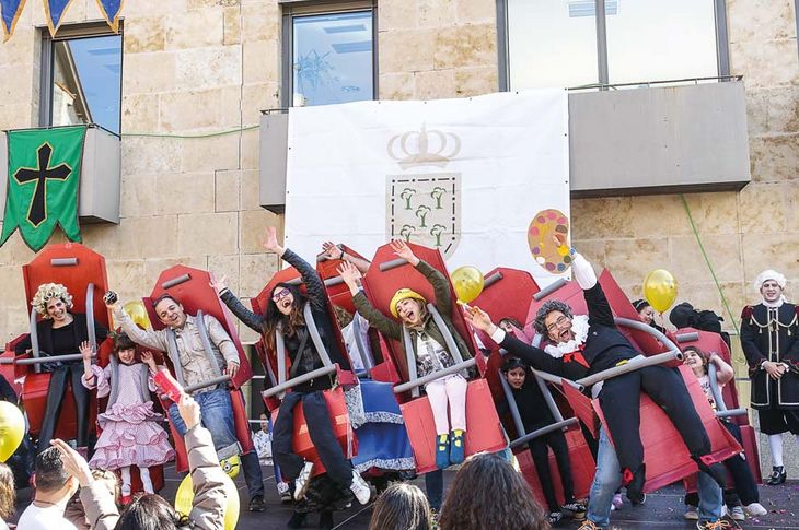 Una imagen de archivo de las fiestas de Carnaval en Boadilla del Monte. Boadilla se prepara para el Carnaval.