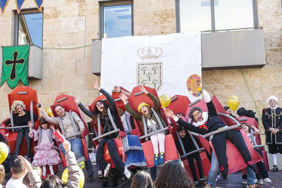 Una imagen de archivo de las fiestas de Carnaval en Boadilla del Monte. Boadilla se prepara para el Carnaval.