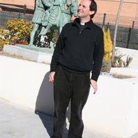 Javier Siegrist. parroco de la iglesia del Santo Cristo de la Misericordia de Boadilla del Monte.