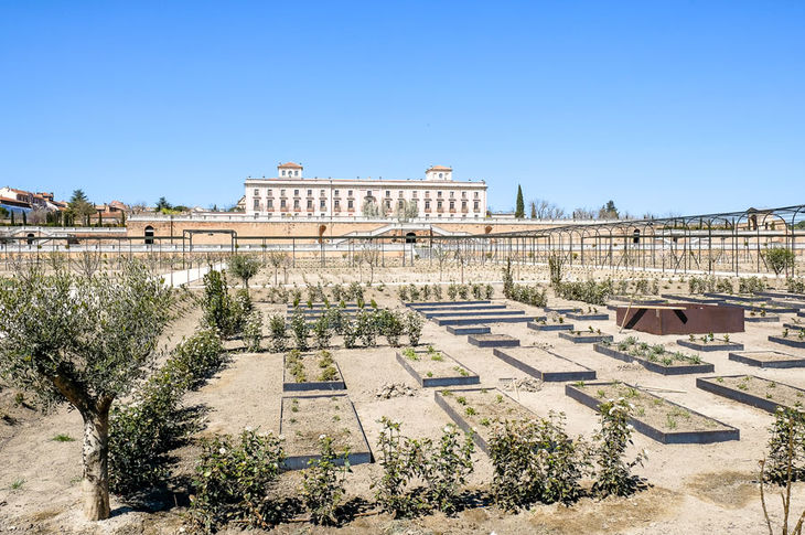 El palacio de Boadilla del Monte recupera sus huertas