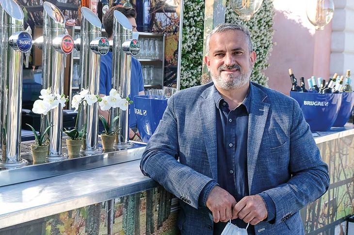 Fernando Camino dirige el restaurante El Acebo de Boadilla y La Terraza del Palacio.