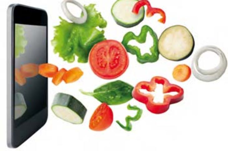 Cada vez existan más aplicaciones para smartphones relacionadas con la cocina.