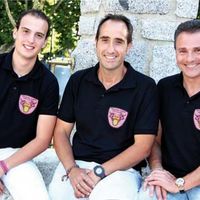 De izquierda a derecha: Alberto García, Diego Ciborro y Javier Arcones.