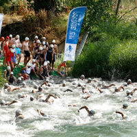 La 'Tri Cross Encinas de Boadilla' suma pruebas de natación, carrera a pie y mountain bike.