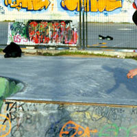 Uno de los jóvenes que acude habitualmente al Skaketepark de Boadilla del Monte.