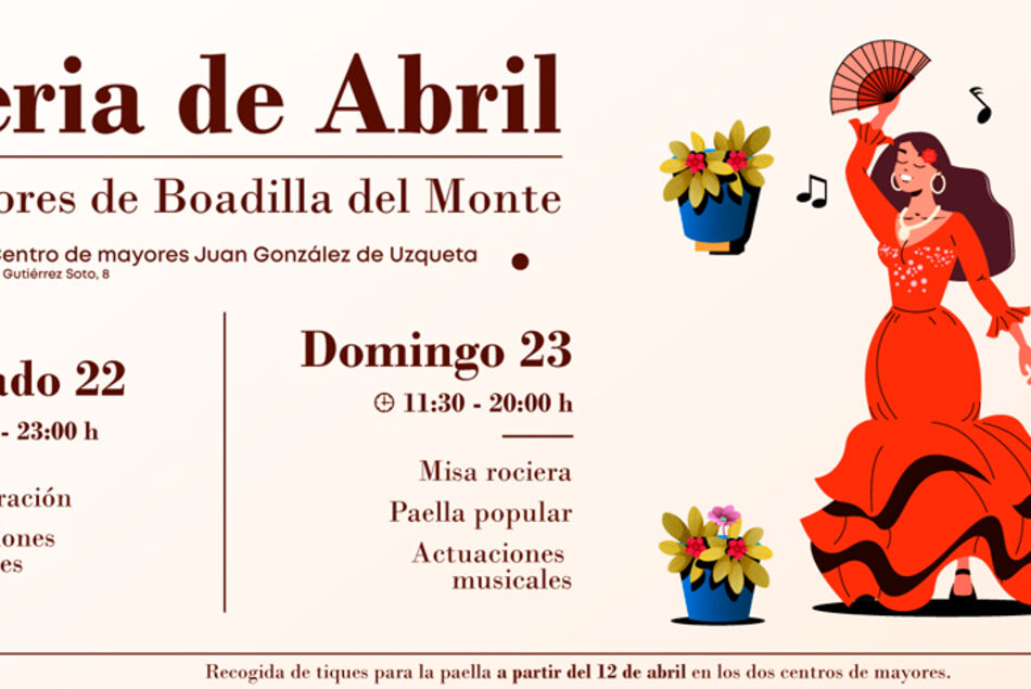 Llega la Feria de Abril de los mayores de Boadilla