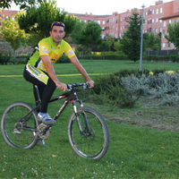 El ciclista Eleuterio Anguita, Lute.