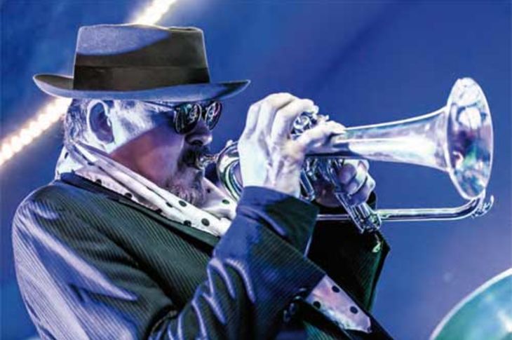 Jerry González, famoso trompetista de jazz. Imagen: Emilio Navas.