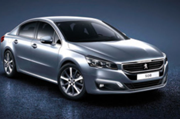 Imagen del nuevo Peugeot 508.