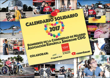 Calendario solidario AsociaciónEspañola Síndrome CDG