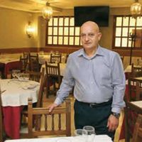 Carlos Vallejo a cargo del restaurante Nuevo Somolinos en Boadilla del Monte.