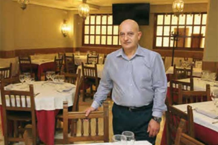 Carlos Vallejo a cargo del restaurante Nuevo Somolinos en Boadilla del Monte.