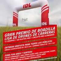 El 15 y 16 en Boadilla, competición nacional de drones.