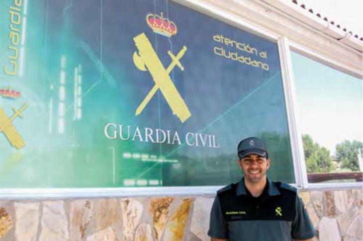 Alejandro Trigo, alférez comandante del puesto de la Guardia Civil de Boadilla del Monte.