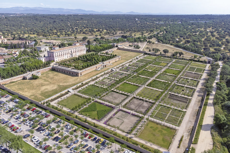 Guía para no perderse en las huertas del palacio del infante don Luis de Boadilla del Monte