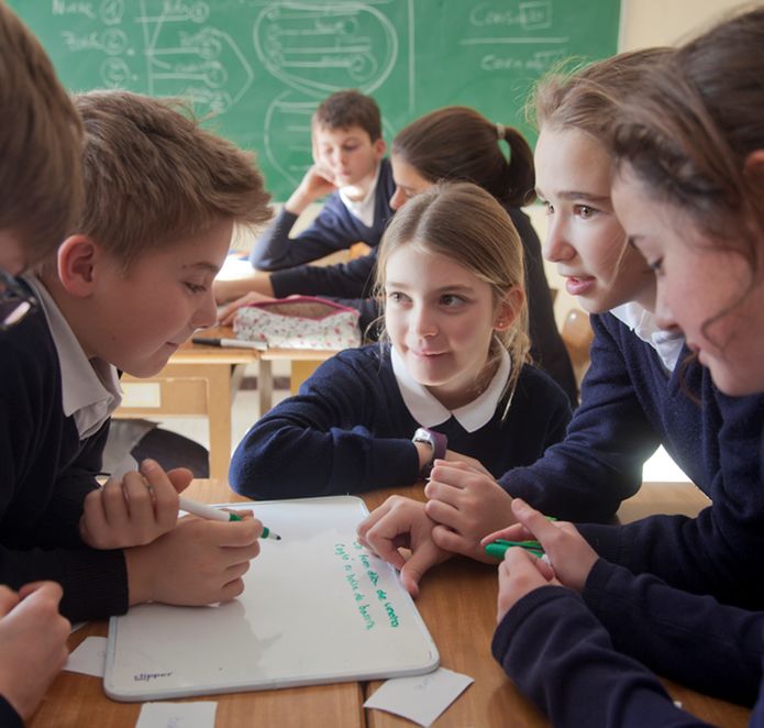 Colegio Viergen de Europa. Aula