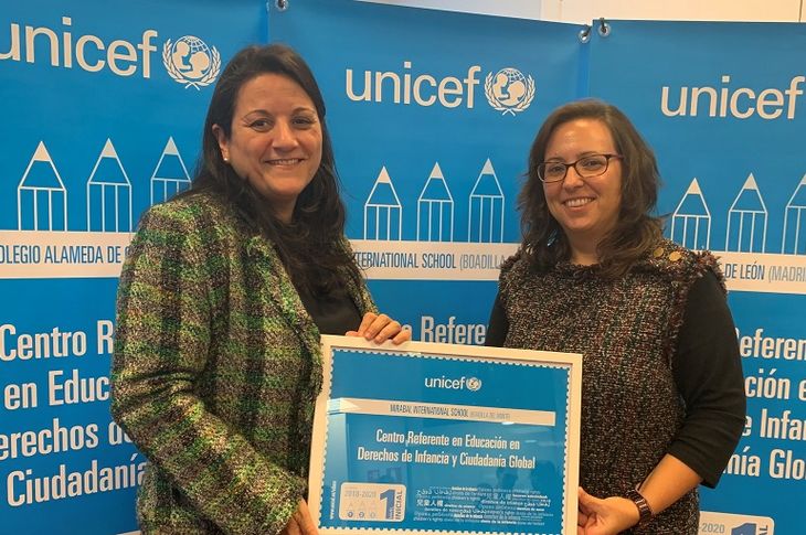 Mirabal, reconocido por Unicef.