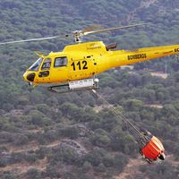 Helicoptero bombardero de la Comunidad de Madrid. Imagen: CoyotAir