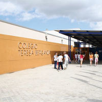 Entrada del colegio Teresa Berganza de Boadilla del Monte.