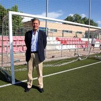 Javier González, presidente del Club Deportivo Nuevo Boadilla.