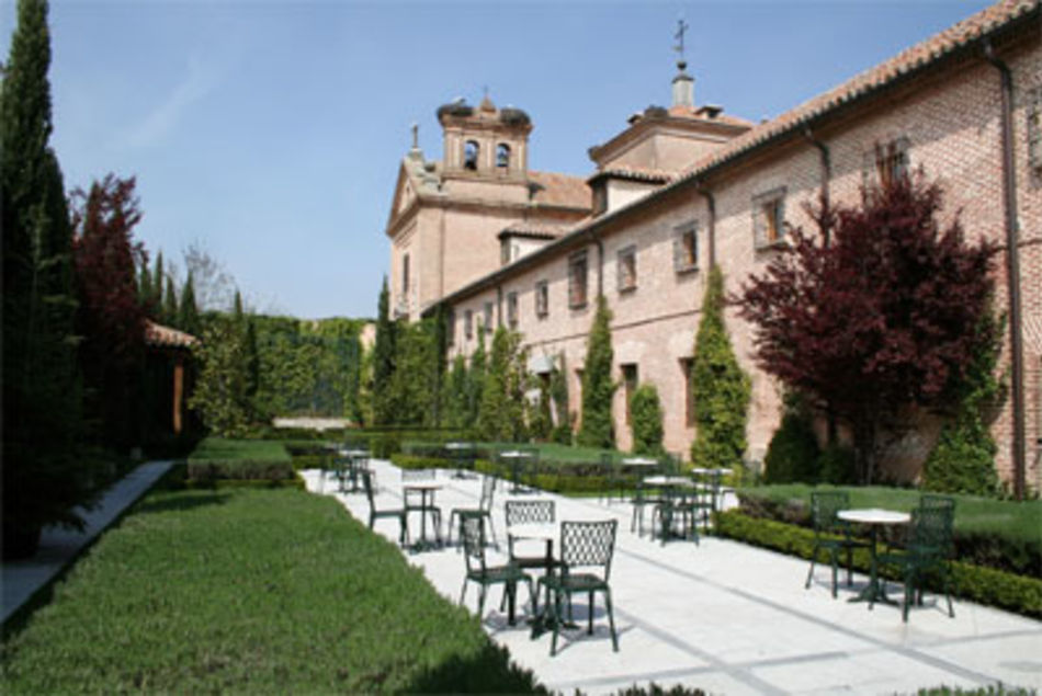 Terraza del Convento de Boadilla, convertido hoy en hotel de lujo. | Sólo Boadilla.