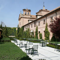 Terraza del Convento de Boadilla, convertido hoy en hotel de lujo. | Sólo Boadilla.