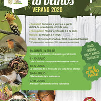 Campamentos de verano del Aula medioambiental 