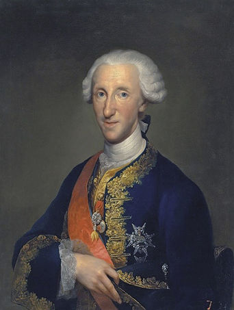 El infante don Luis de Borbón, por Anton Mengs (1775). Museo de San Diego. Retrato utilizado para generar a partir de él la imagen digital en 3D del infante