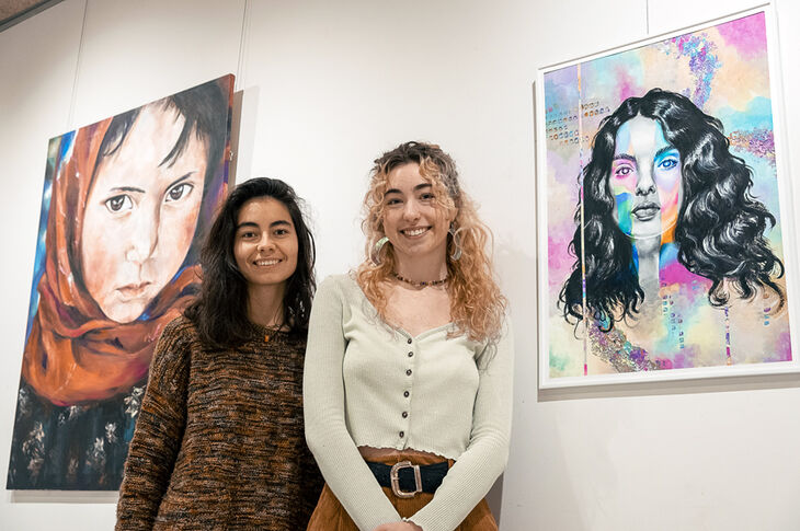 Exposición 'Dos Miradas', arte joven e innovador en Boadilla del Monte