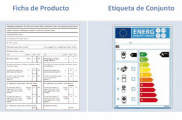 Etiqueta energética calderas, calentadores, acumuladores de agua...