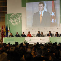 Intervención del Príncipe de Asturias en el acto inaugural del Congreso.