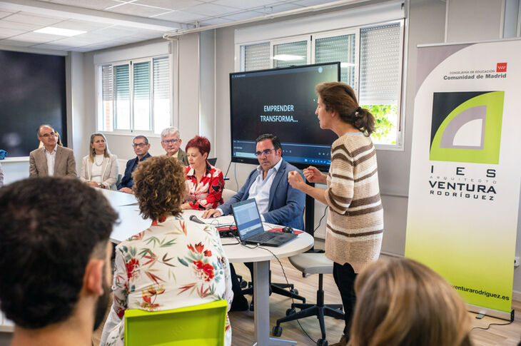 El IES Ventura Rodríguez de Boadilla del Monte pone en marcha un Aula Profesional de Emprendimiento