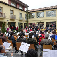 Concierto en la plaza de la Villa