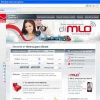 Los nuevo servicios 2.0 que MLO ofrece al usuario permiten conocer información sobre la red en tiempo real, ya sea en el PC o a través del teléfono móvil.