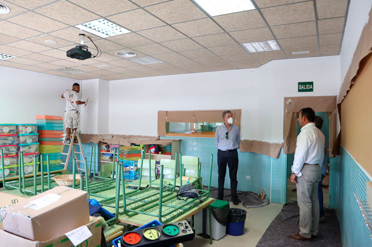 Obras de mejora en el CEIP Teresa Berganza de Boadilla del Monte