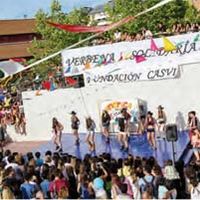 Fiesta de fin de curso en el Eurocolegio Casvi.